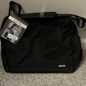 JJ Cole Presto Diaper Bag NWT black